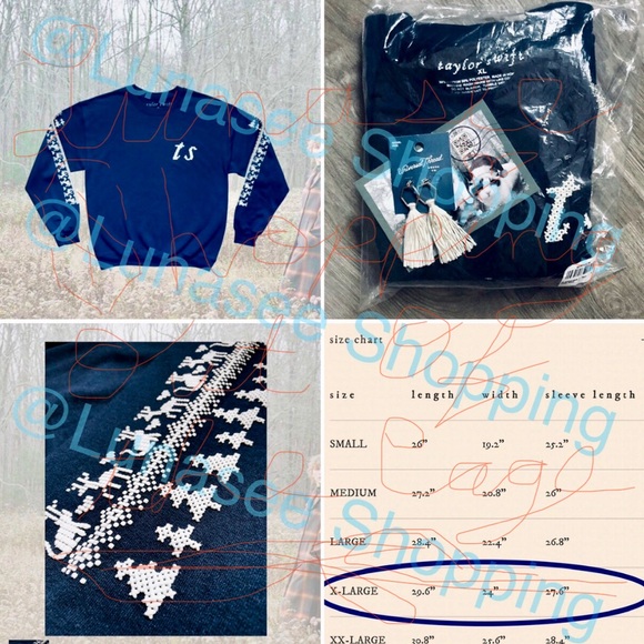 Taylor Swift Holiday Sweater; NIB - Picture 4 of 14